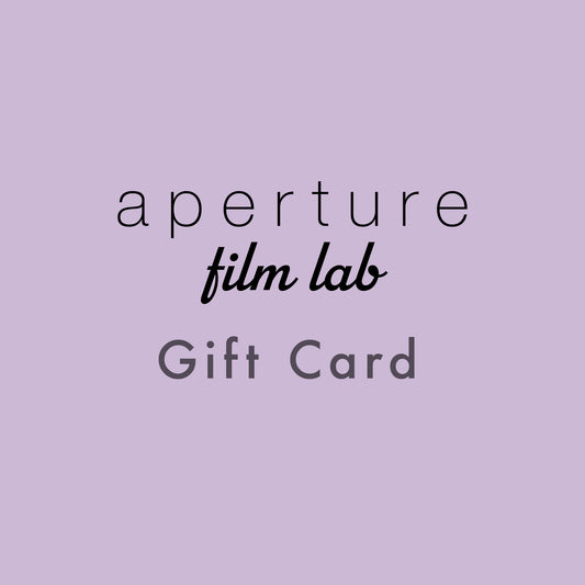 Aperture Film Lab Geschenkkarte